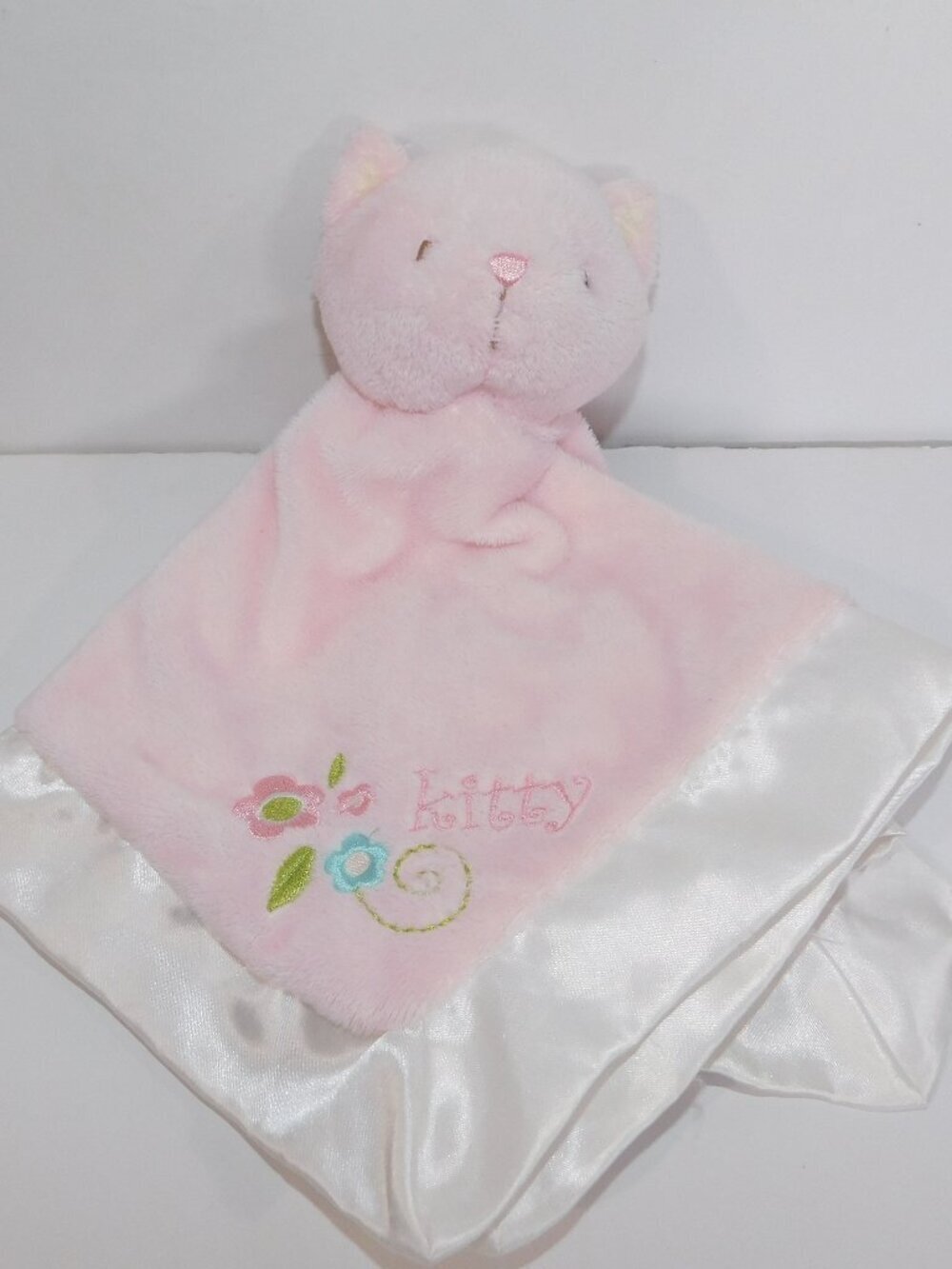 Douglas Pink Kitty Cat Kitten Security Blanket Baby Lovey Nunu Soother Comforter